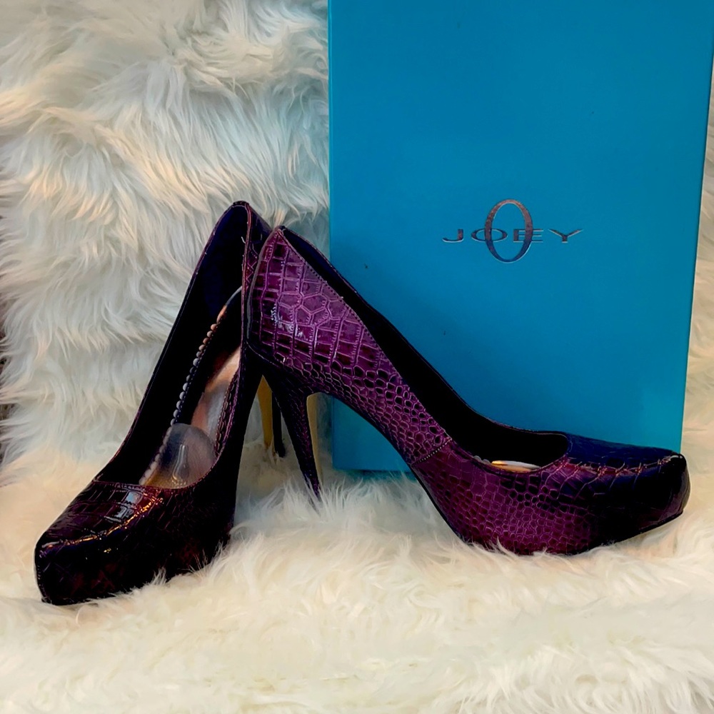 Deep purple Heels